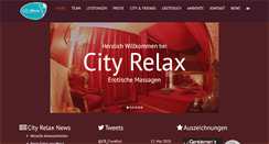 Desktop Screenshot of city-relax.de