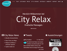 Tablet Screenshot of city-relax.de